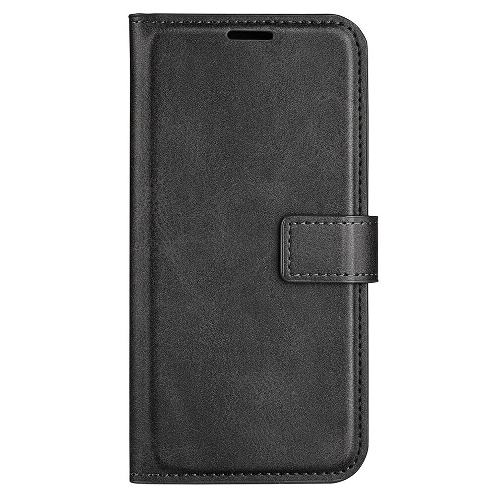 iPhone 14 Plus Leather Wallet Zwart