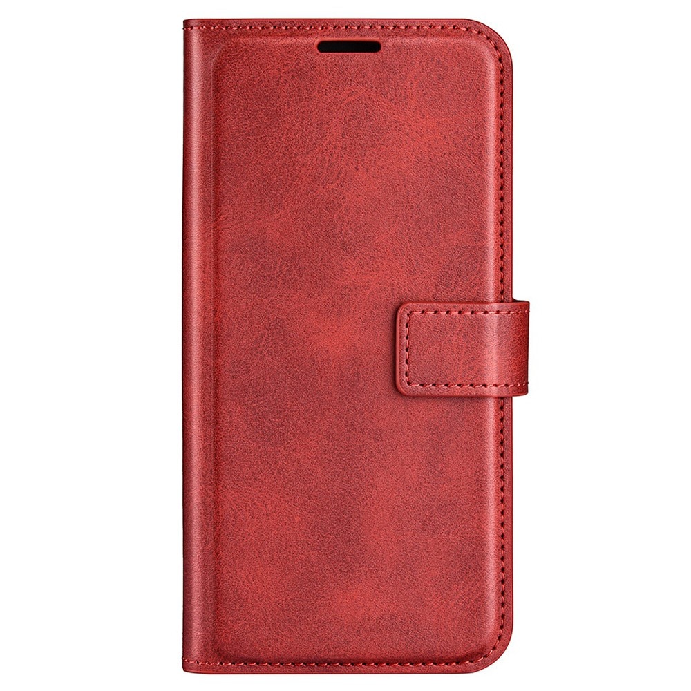 iPhone 14 Plus Leather Wallet Red