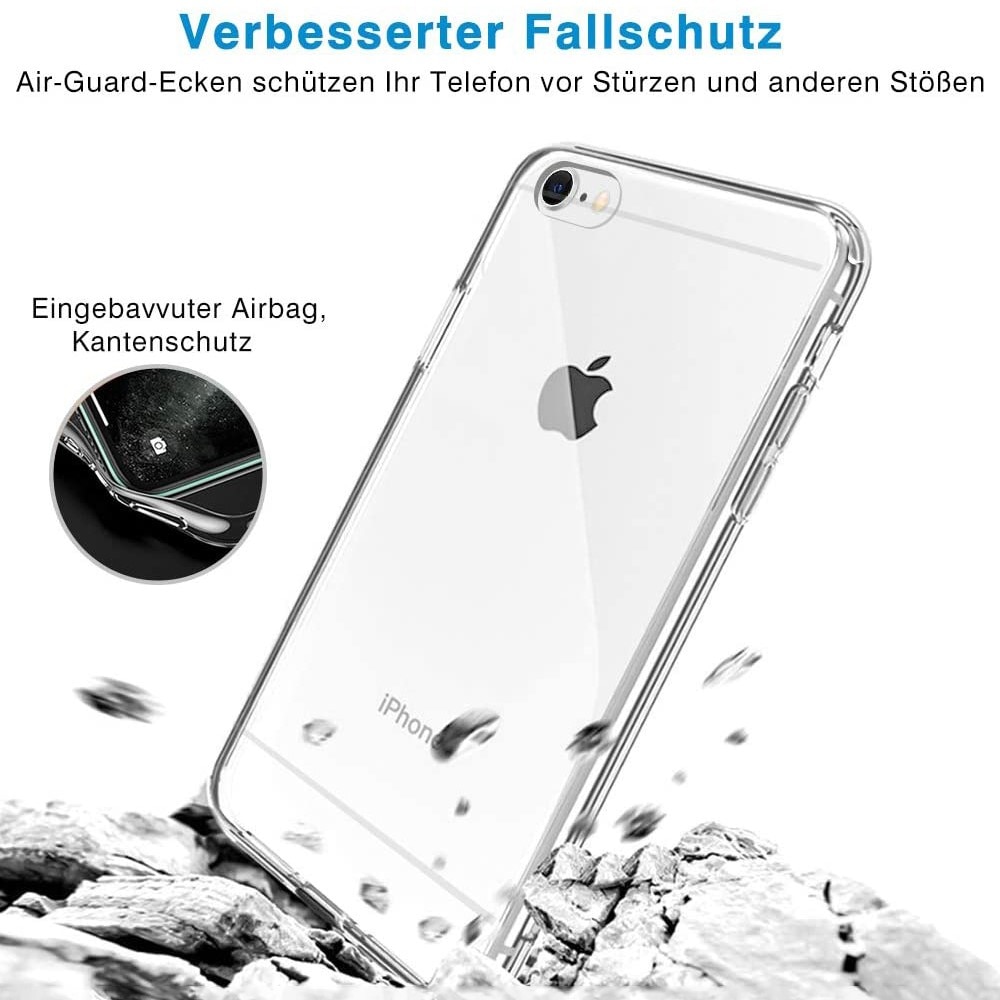 iPhone 7/8/SE Softcover TPU hoesje transparant
