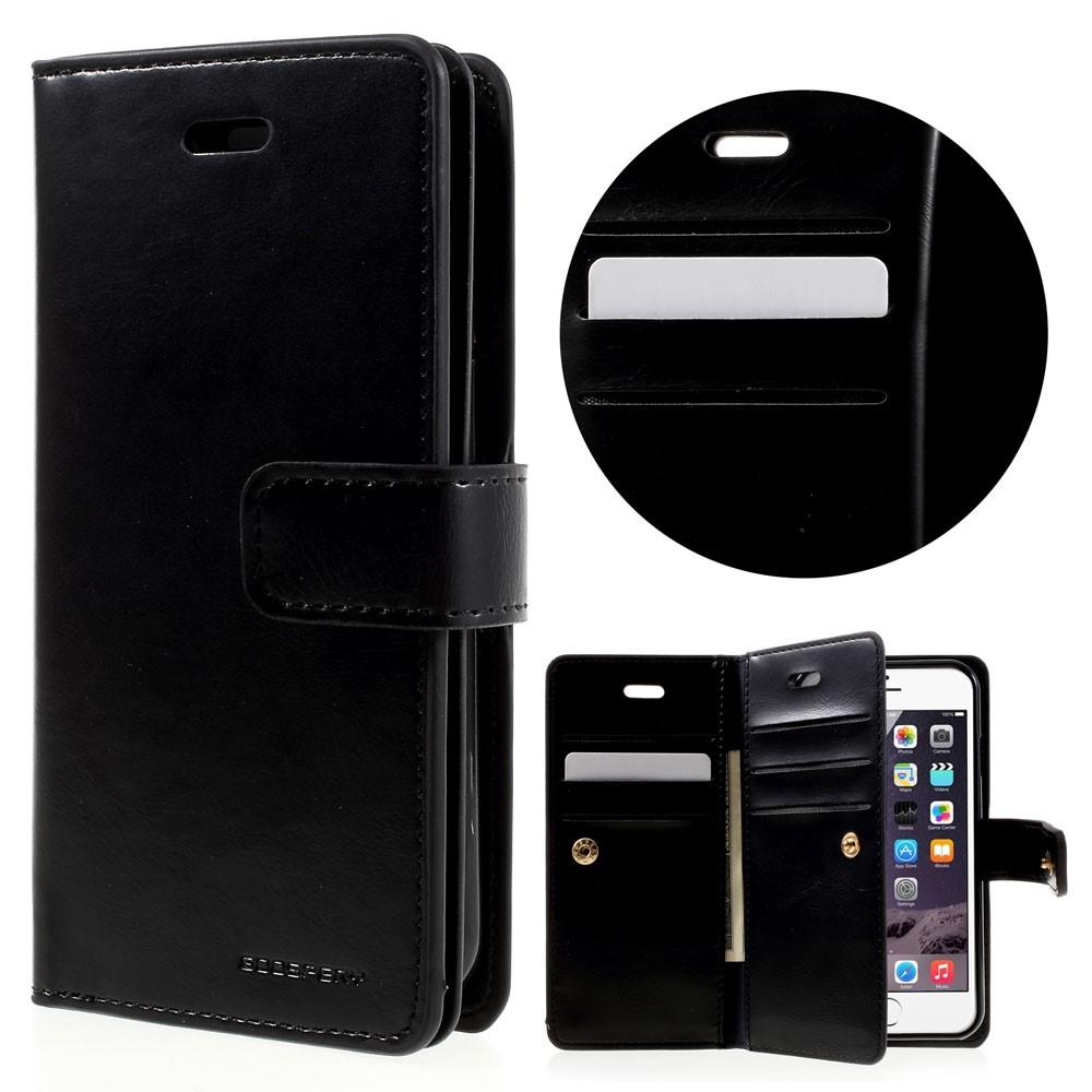 Mansoor Wallet Diary Case iPhone 7/8/SE Zwart