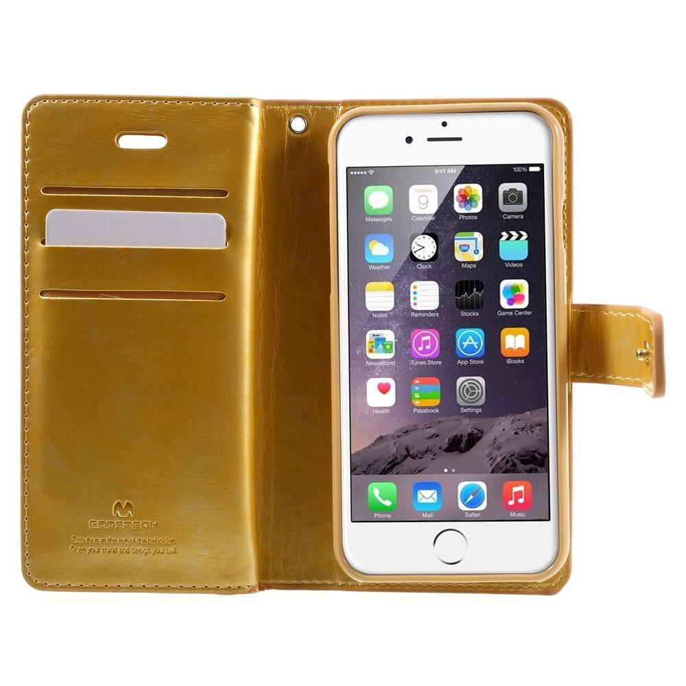 Mansoor Wallet Diary Case iPhone 7/8/SE Goud