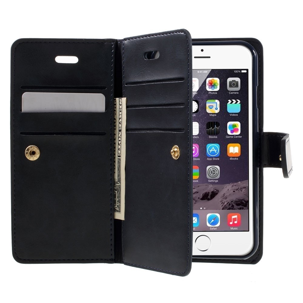 Mansoor Wallet Diary Case iPhone 7/8/SE Blauw