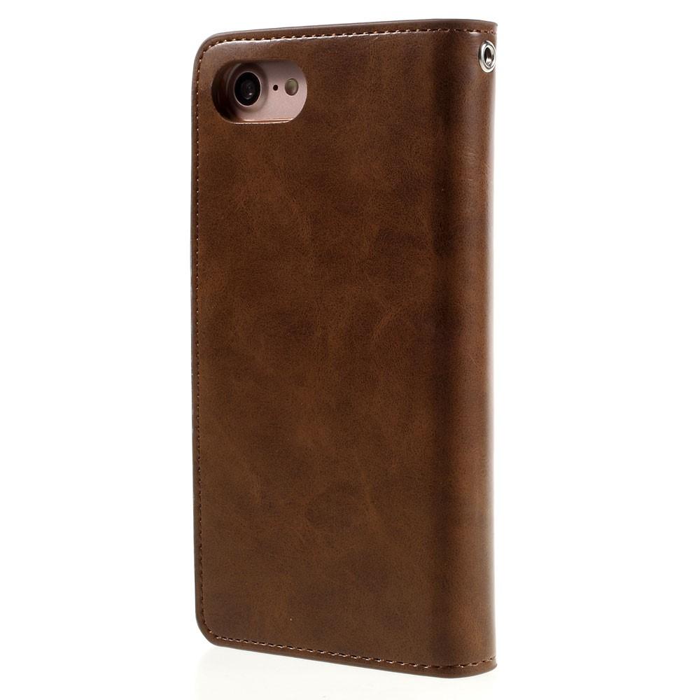 Mansoor Wallet Diary Case iPhone 7/8/SE Bruin