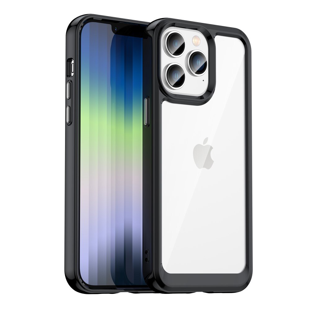 Hybridcase iPhone 14 Pro Zwart