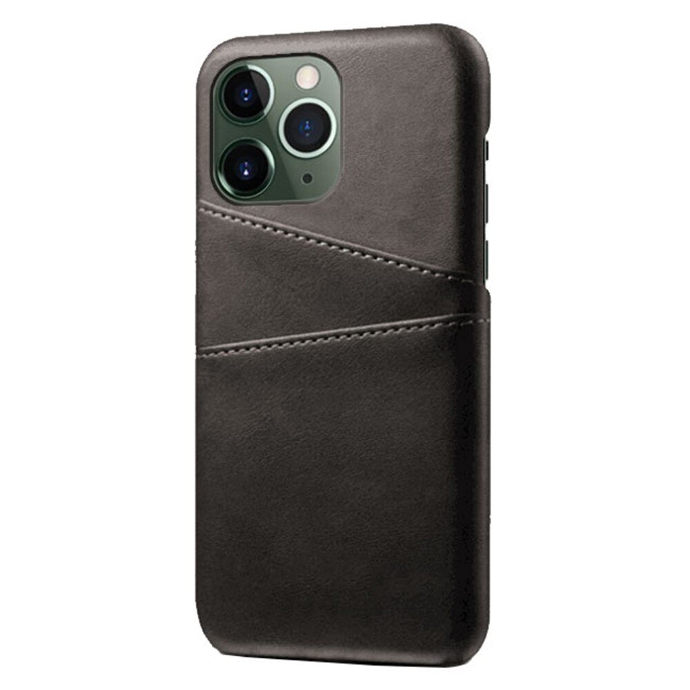 Card Slots Case iPhone 14 Pro Zwart