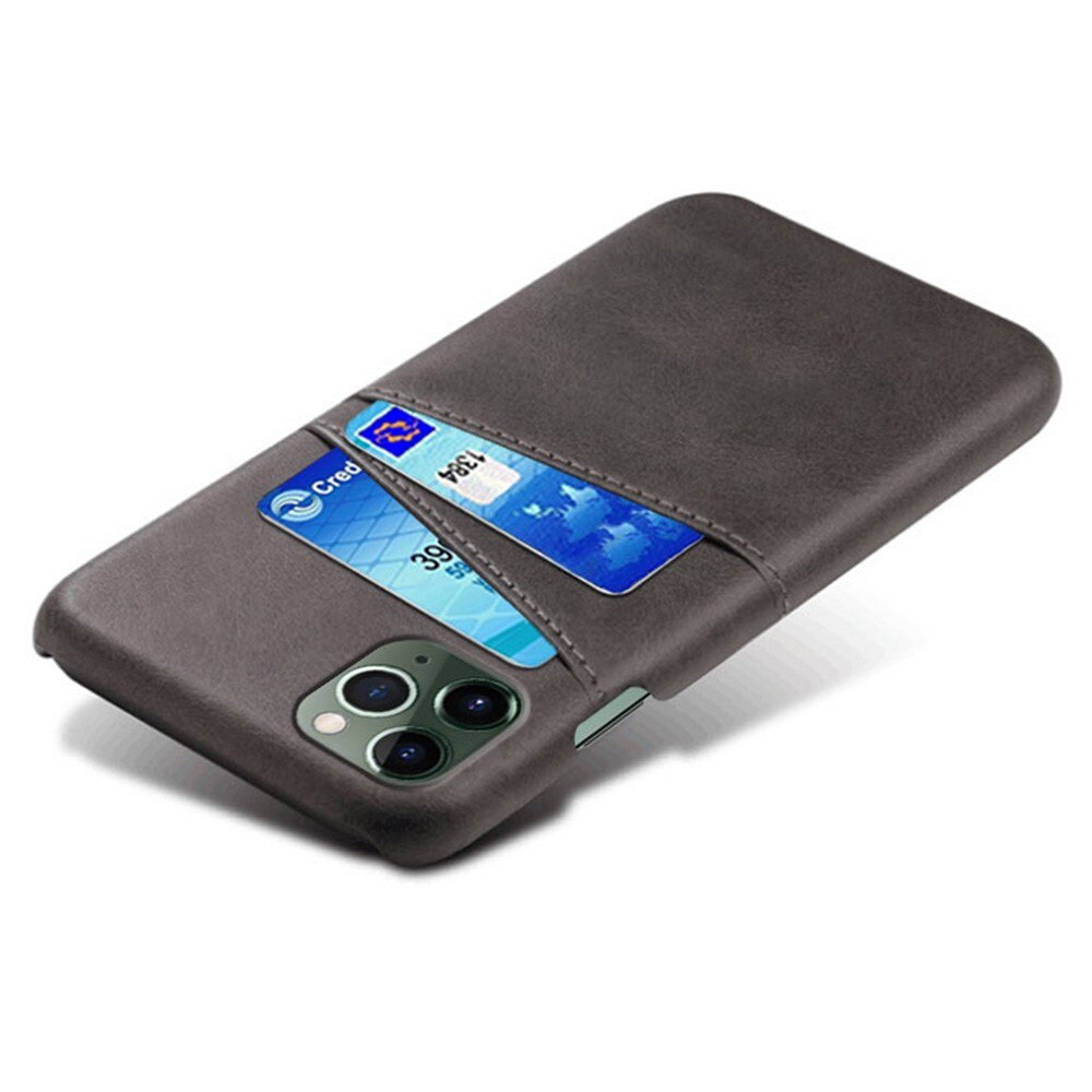 Card Slots Case iPhone 14 Pro Zwart