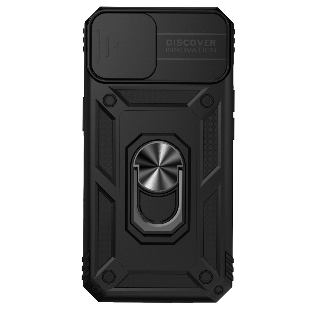 iPhone 14 Plus Hybridcase Ring+Camera Protector Zwart