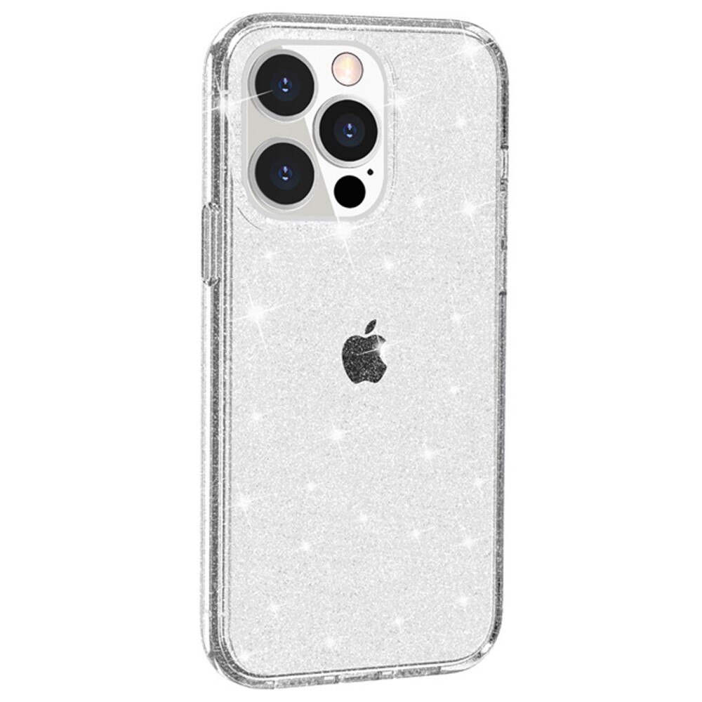 iPhone 14 Pro Max Liquid Glitter Case transparant