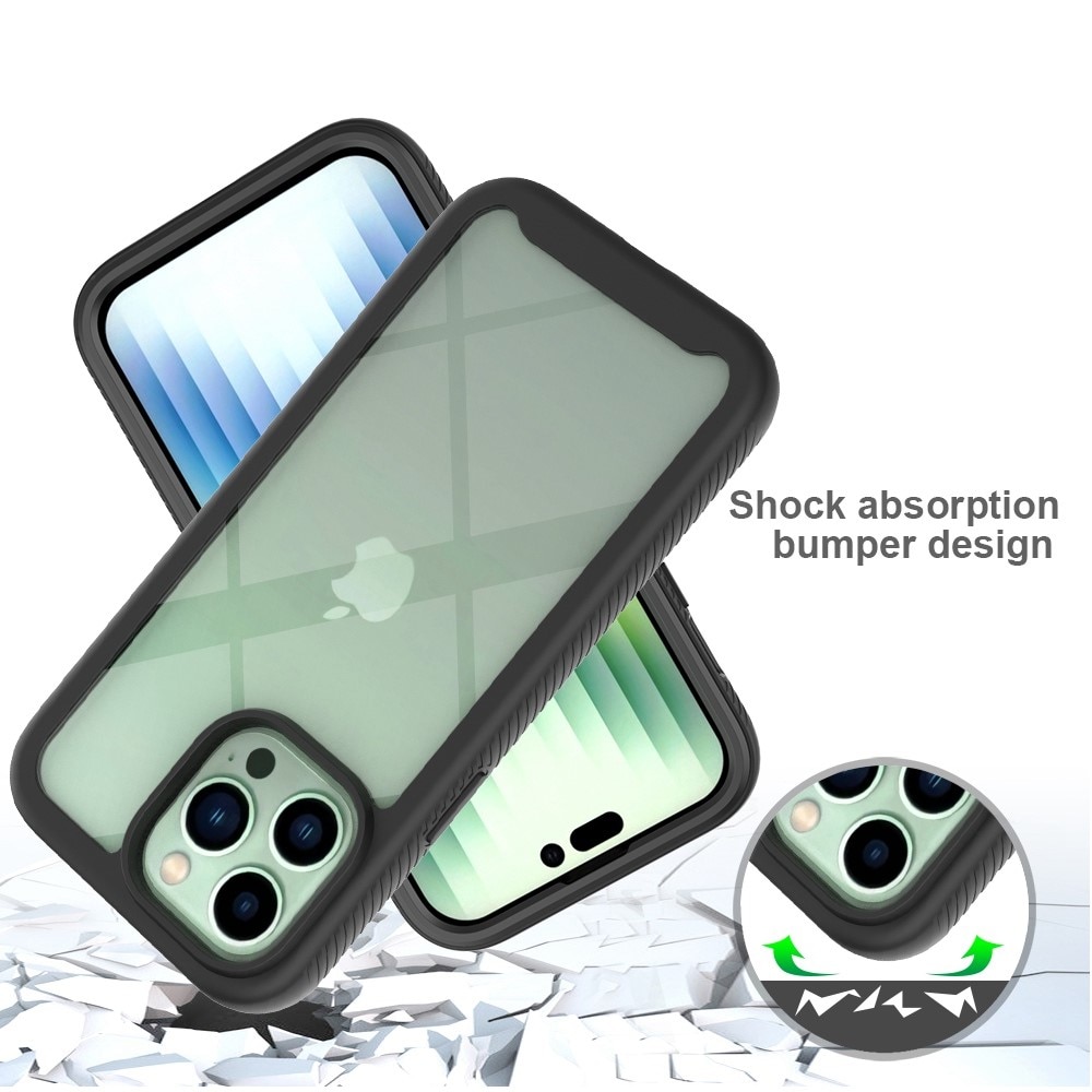 iPhone 14 Pro Full Protection Case Zwart