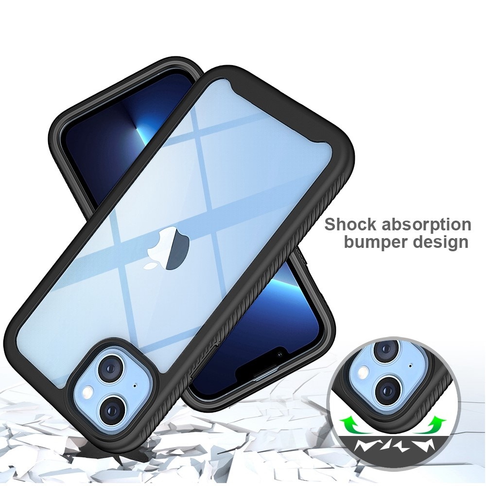 iPhone 14 Plus Full Protection Case Zwart