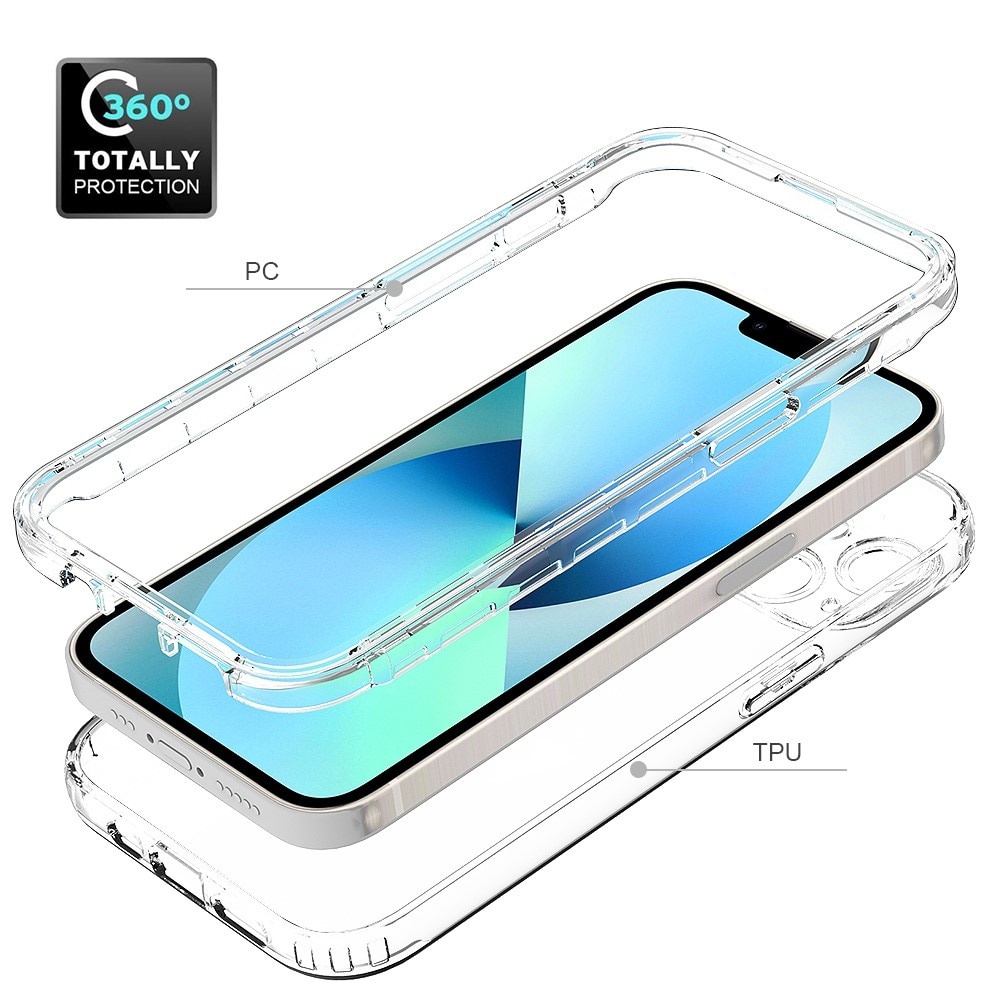 iPhone 14 Full Cover Case transparant