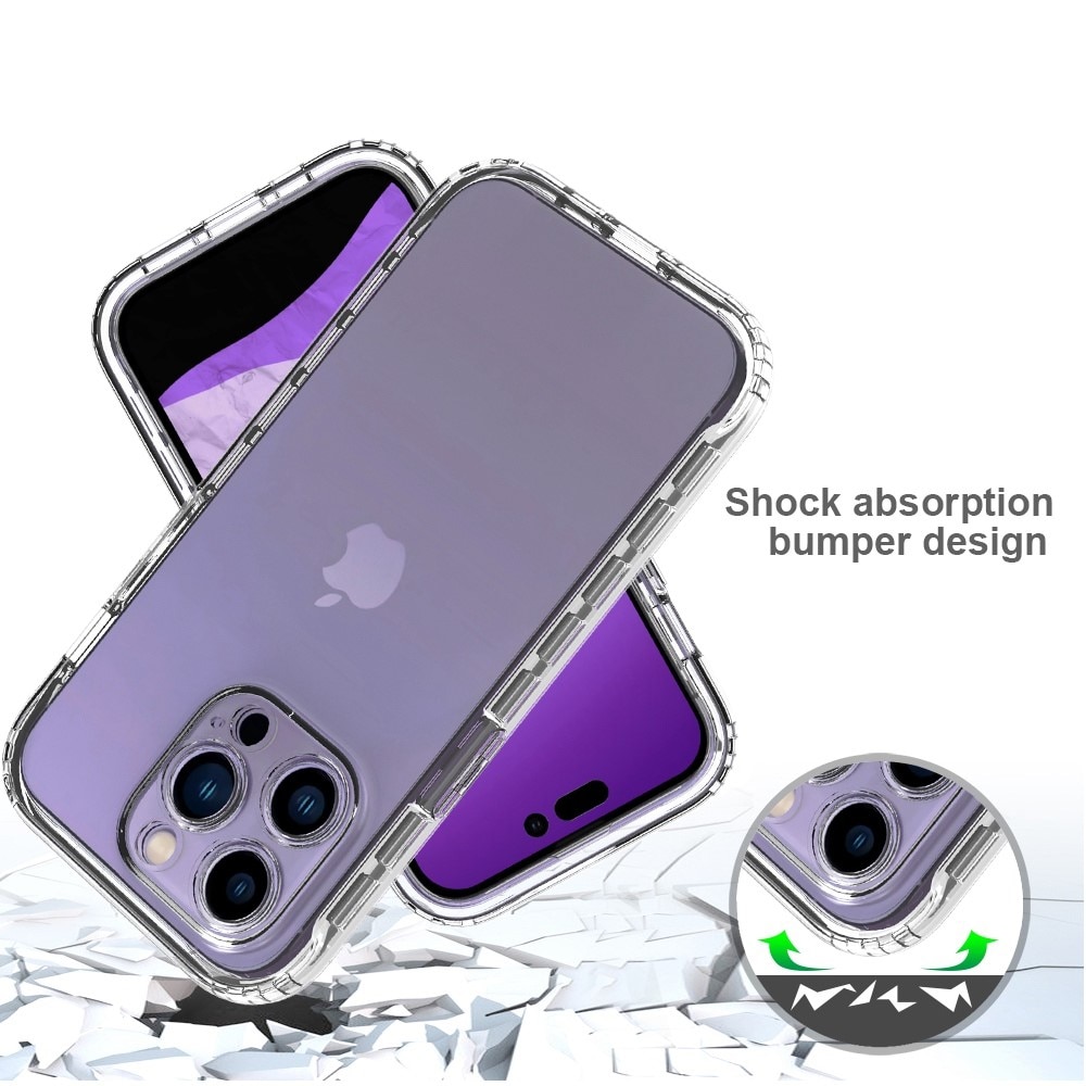iPhone 14 Pro Full Cover Case transparant