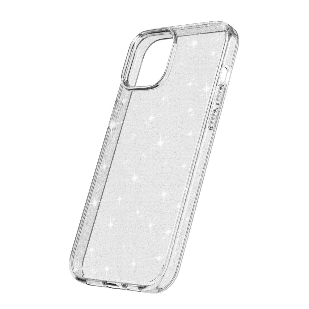 iPhone 15 Liquid Glitter Case transparant