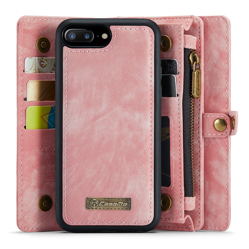 Multi-slot Hoesje iPhone 7 Plus/8 Plus roze