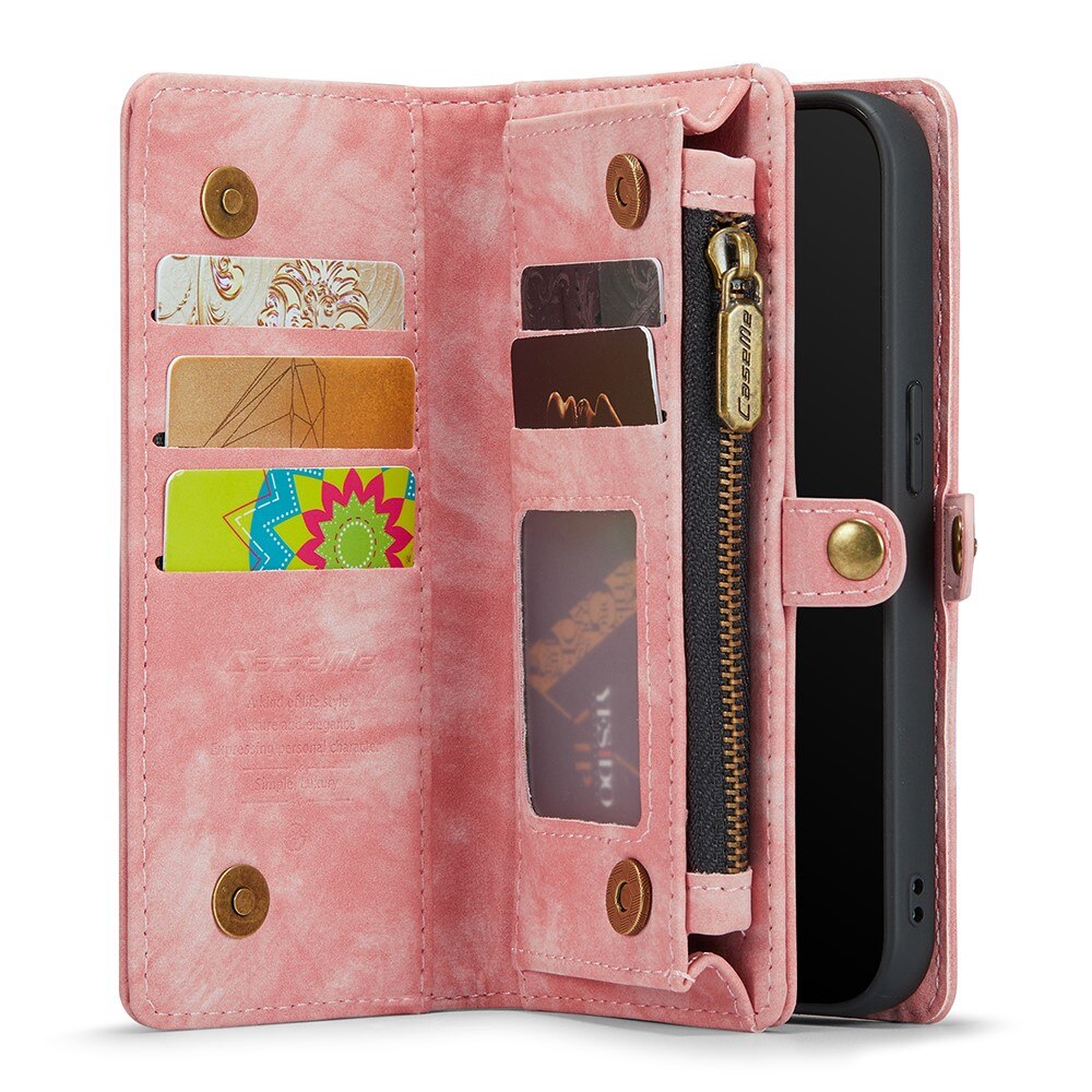 Multi-slot Hoesje iPhone 7 Plus/iPhone 8 Plus Roze