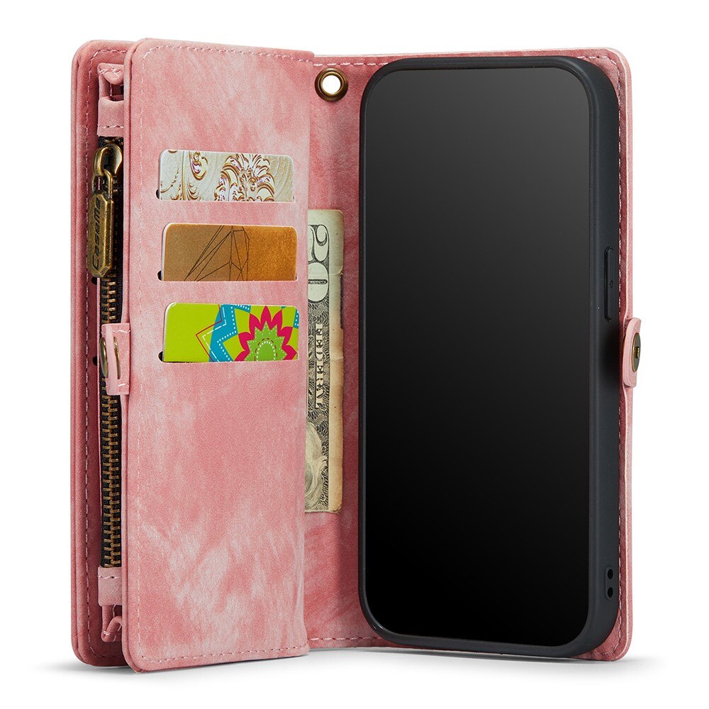 Multi-slot Hoesje iPhone 7 Plus/iPhone 8 Plus Roze