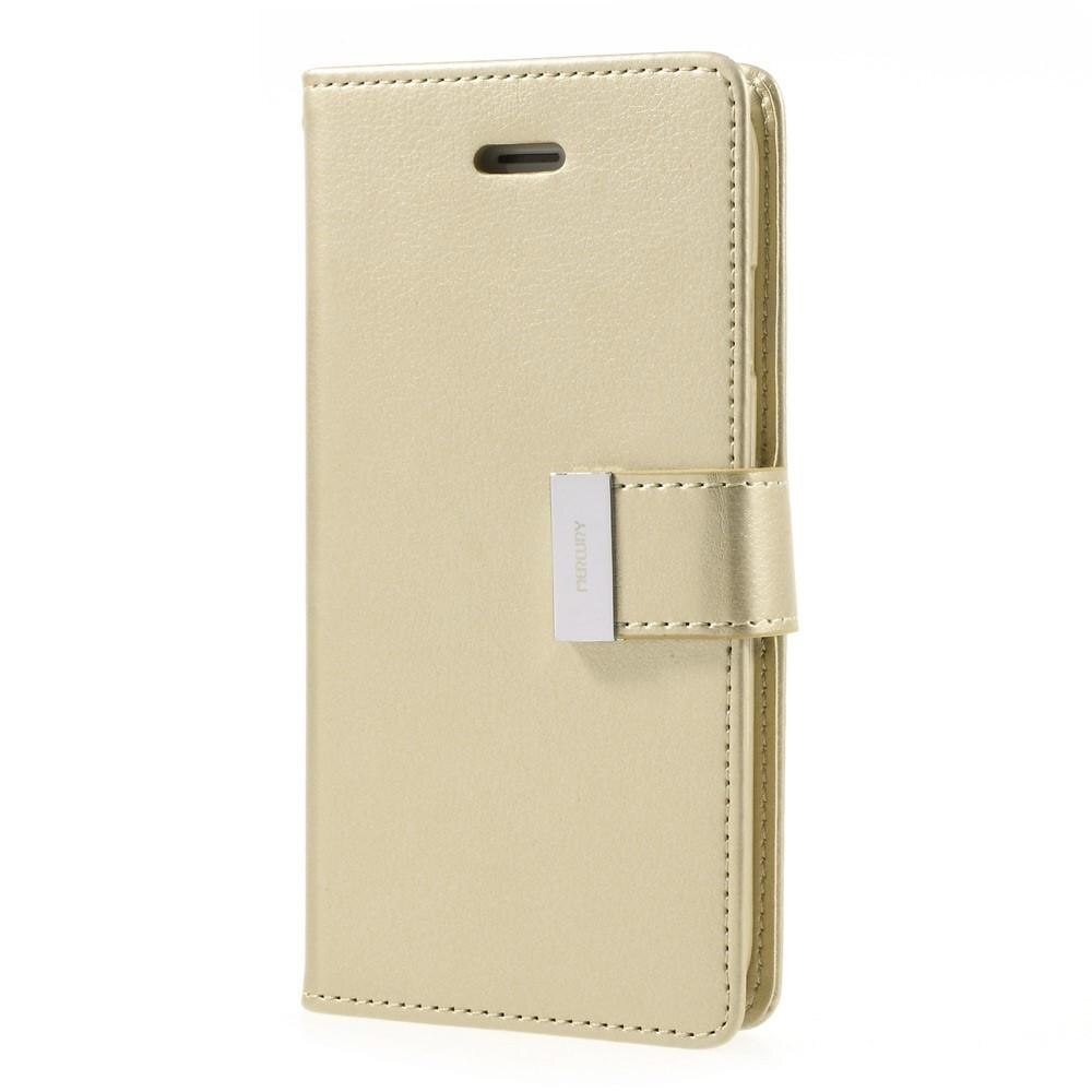 Rich Diary Case iPhone 7/8/SE Goud