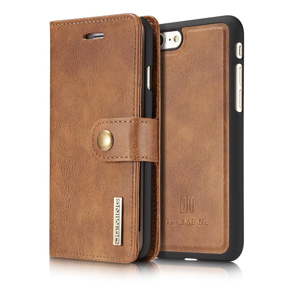 Magnet Wallet iPhone 7/8/SE Cognac