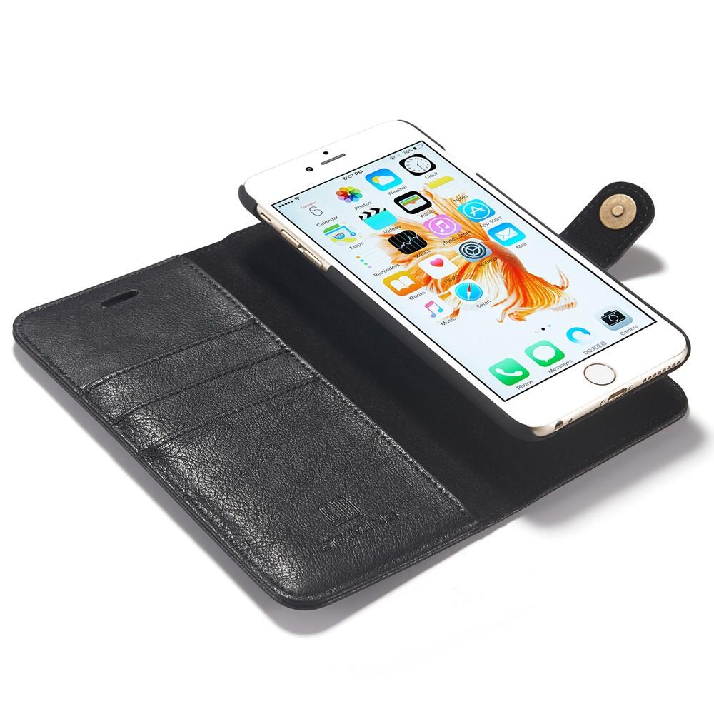Magnet Wallet Apple iPhone 6 Plus/6S Plus Zwart