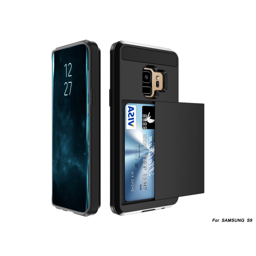 Samsung Galaxy S9 Hoesje met Cardslot Zwart