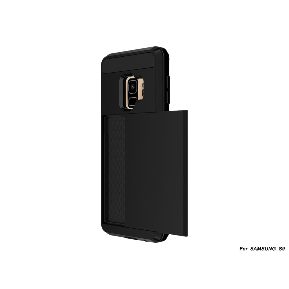 Samsung Galaxy S9 Hoesje met Cardslot Zwart