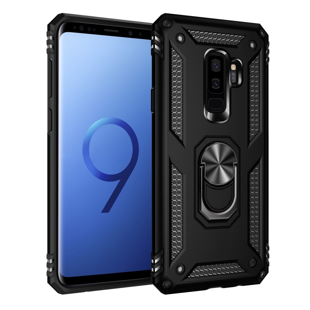 Samsung Galaxy S9 Plus Hybridcase Tech Ring zwart