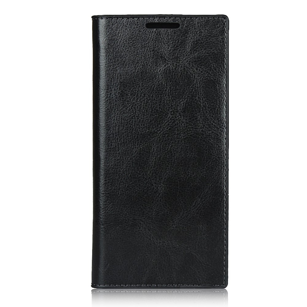 Samsung Galaxy Note 20 Ultra Mobielhoesje Echt Leer zwart