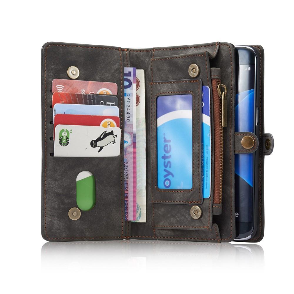 Multi-slot Hoesje Samsung Galaxy S7 Edge Grijs