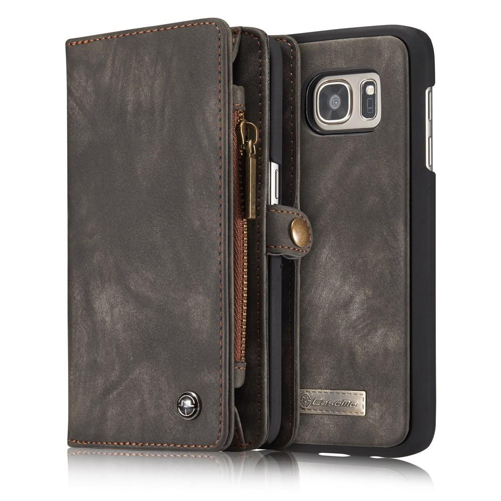 Multi-slot Hoesje Samsung Galaxy S7 Edge Grijs