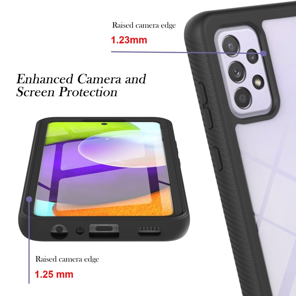 Samsung Galaxy A52/A52s Full Protection Case Zwart