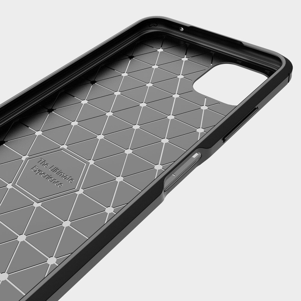 Hoesje TPU Brushed Samsung Galaxy A22 5G Zwart