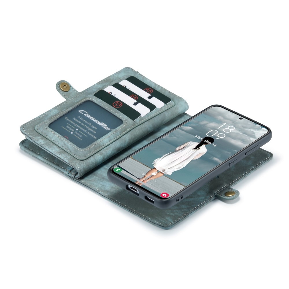 Multi-slot Hoesje Samsung Galaxy S21 FE Blauw