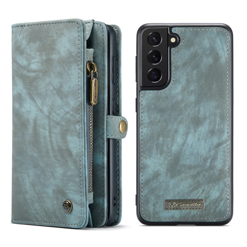 Multi-slot Hoesje Samsung Galaxy S21 FE Blauw