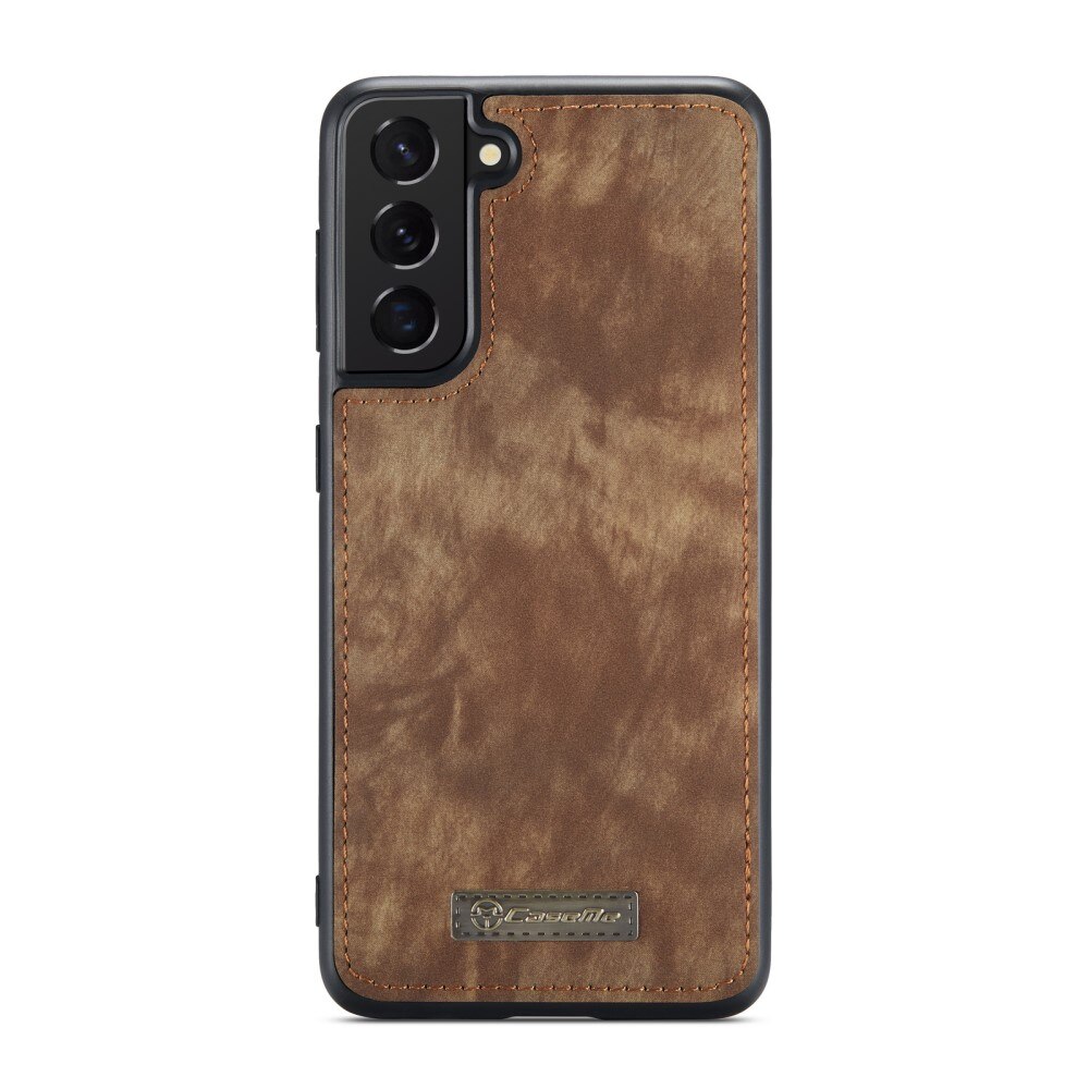 Multi-slot Hoesje Samsung Galaxy S21 FE Bruin