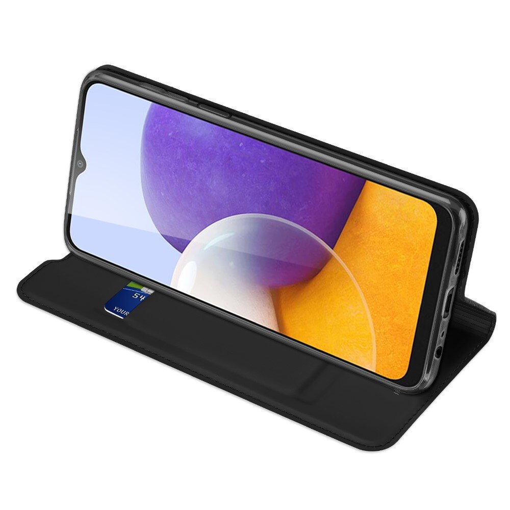 Skin Pro Series Samsung Galaxy A22 5G - Zwart