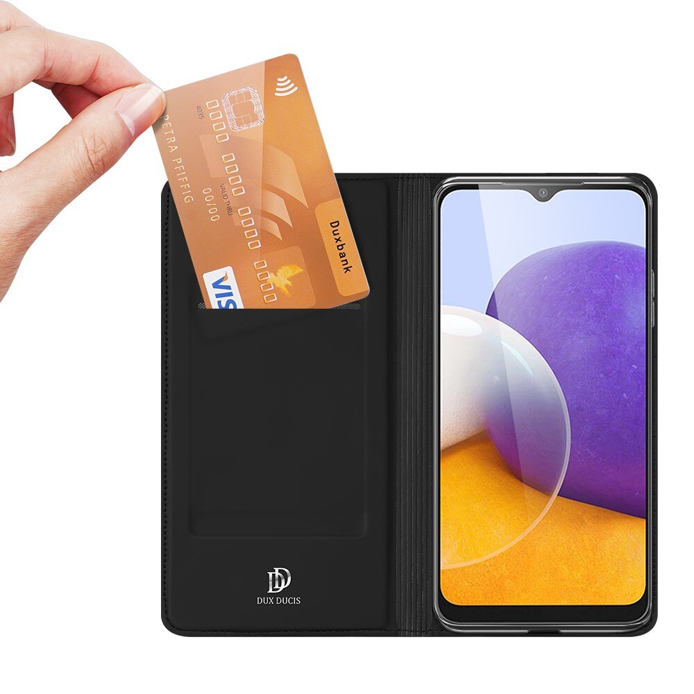 Skin Pro Series Samsung Galaxy A22 5G - Zwart