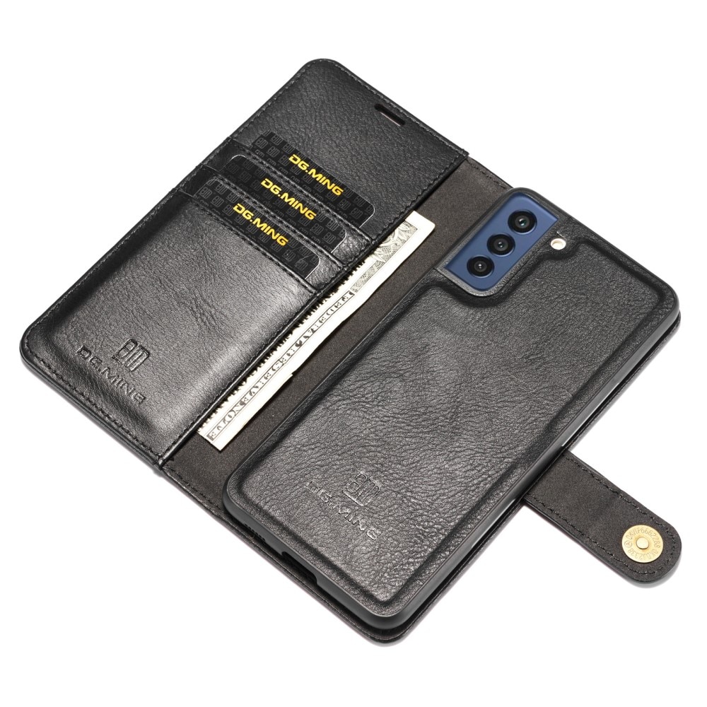 Magnet Wallet Samsung Galaxy S21 FE Zwart