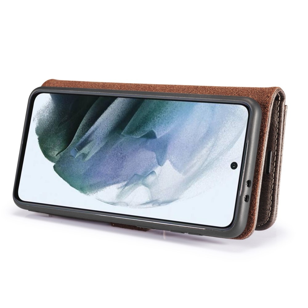 Magnet Wallet Samsung Galaxy S21 FE Brown