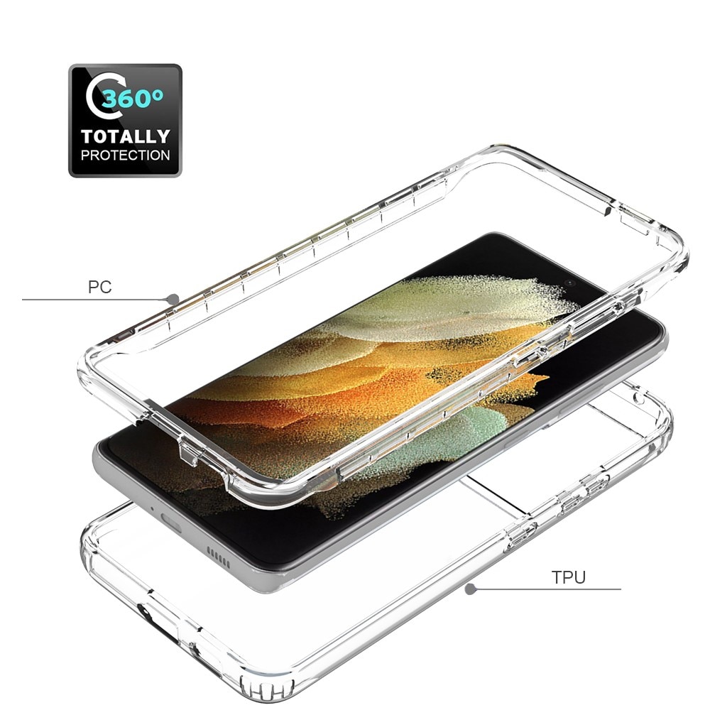 Samsung Galaxy S21 Ultra Full Cover Case Transparant