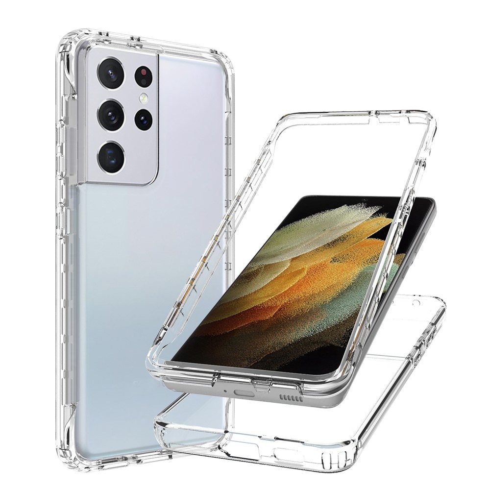 Samsung Galaxy S21 Ultra Full Cover Case Transparant