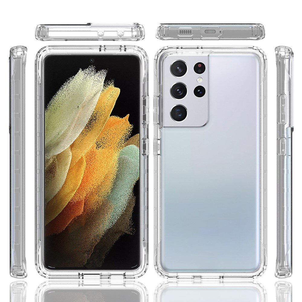 Samsung Galaxy S21 Ultra Full Cover Case Transparant