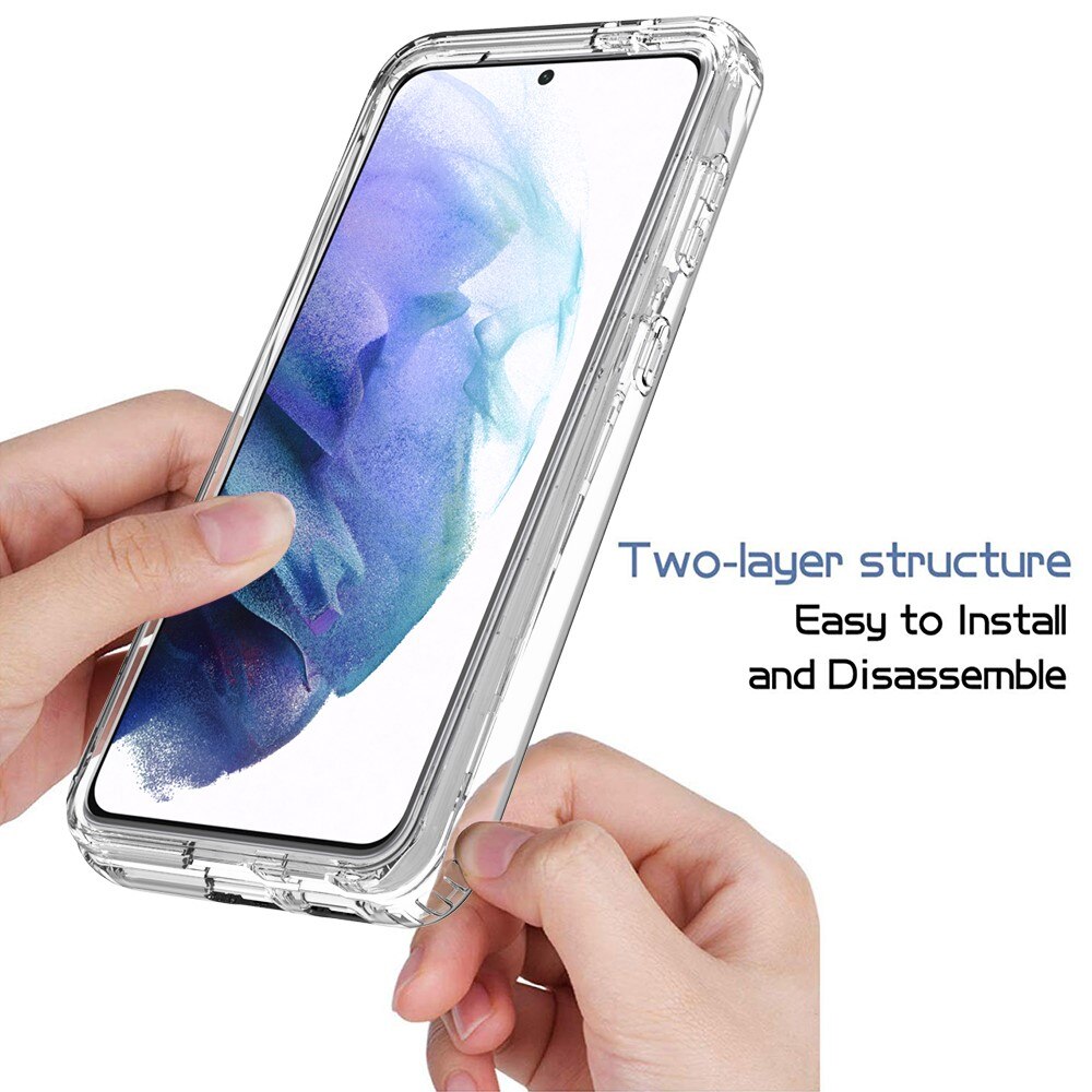 Samsung Galaxy S21 Plus Full Cover Case Transparant