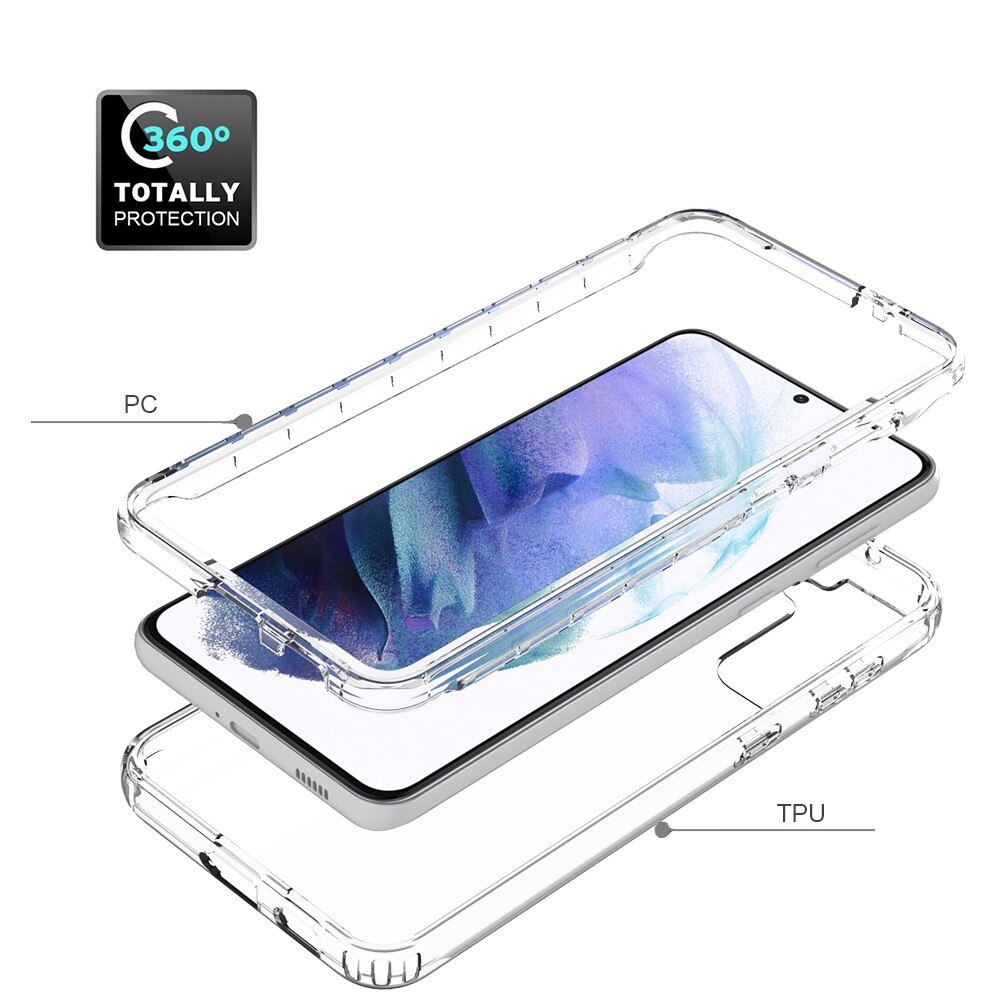 Samsung Galaxy S21 Plus Full Cover Case Transparant