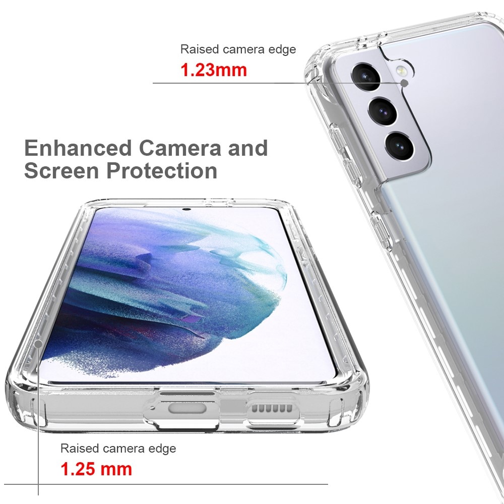 Samsung Galaxy S21 Plus Full Cover Case Transparant