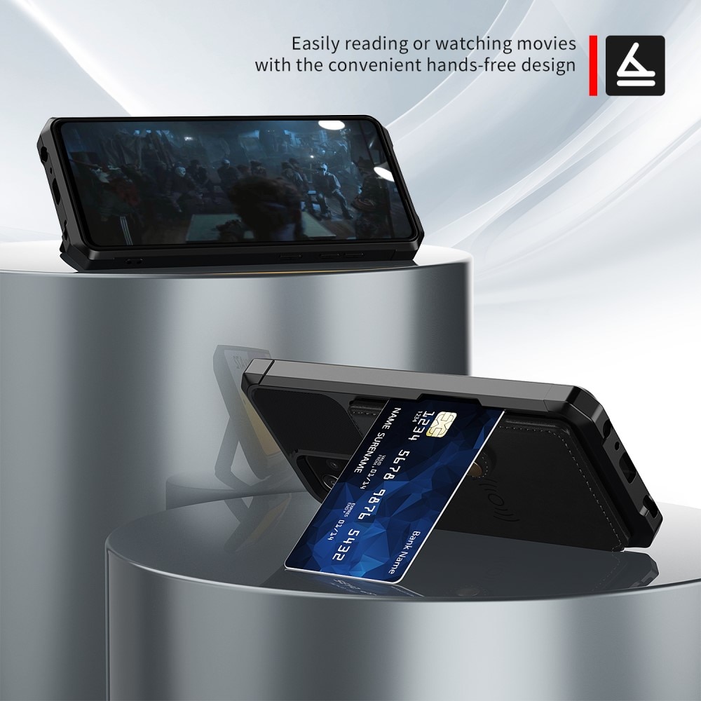 Samsung Galaxy A52 5G Tough Multi-slot Hoesje Zwart