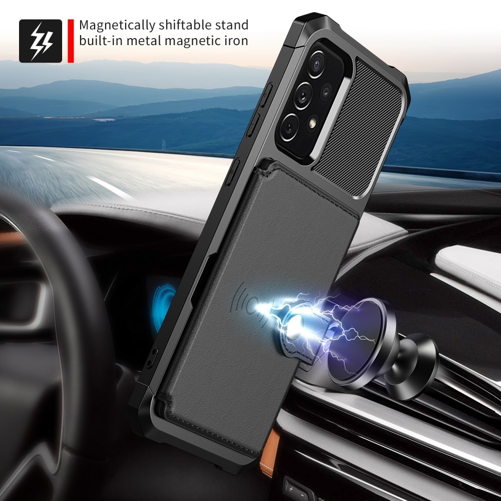 Samsung Galaxy A52 5G Tough Multi-slot Hoesje Zwart