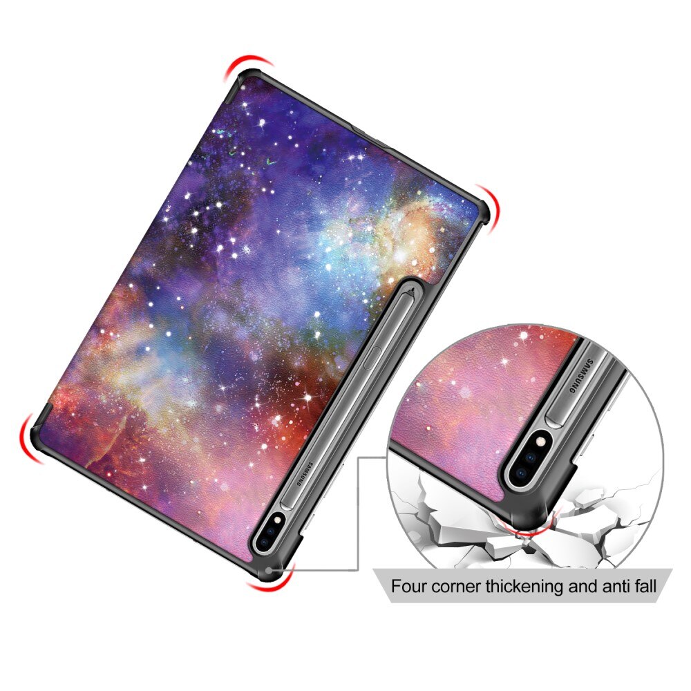 Samsung Galaxy Tab S7 FE Tri-fold Hoesje Ruimte