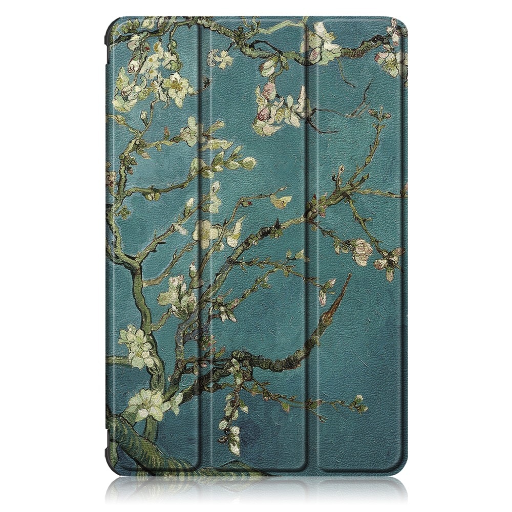 Samsung Galaxy Tab S7 FE Tri-fold Hoesje Kersenbloemen