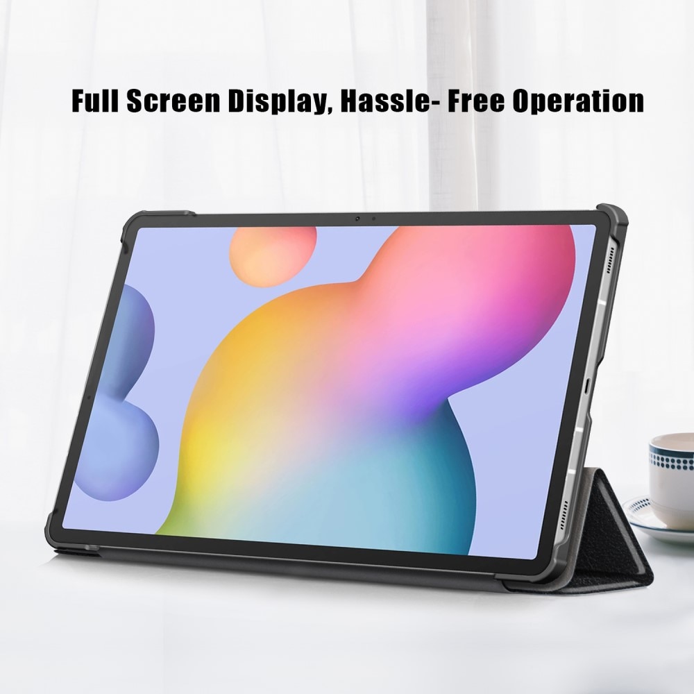 Samsung Galaxy Tab S7 FE Tri-fold Hoesje Zwart