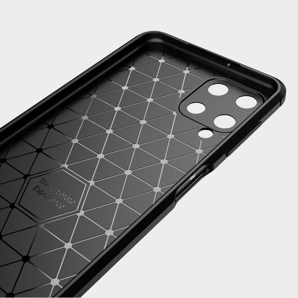 Hoesje TPU Brushed Samsung Galaxy A22 4G Zwart